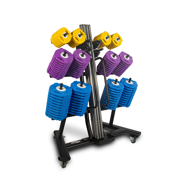 AKO 20 Set Studio Barbell Rack (w/casters)